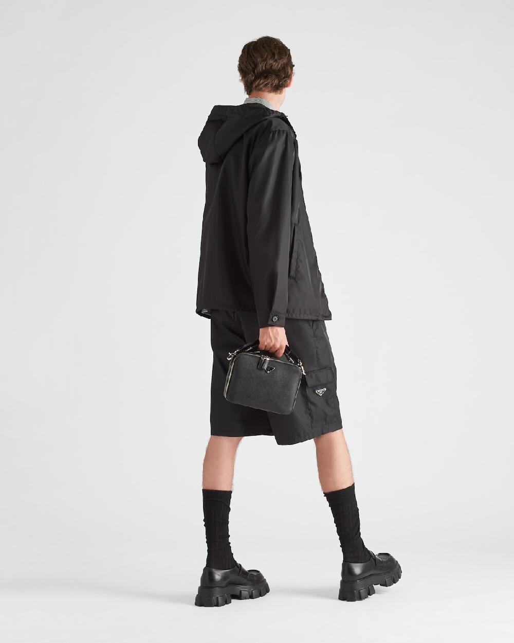 Prada Cazadora De Re-Nylon Con Capucha