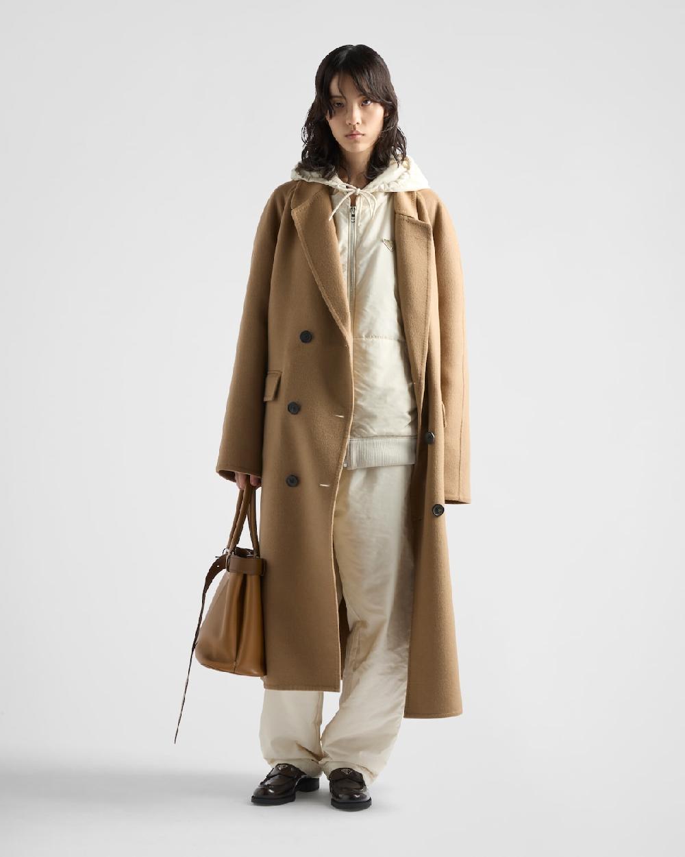 Prada Cazadora de Re-Nylon ligero con capucha