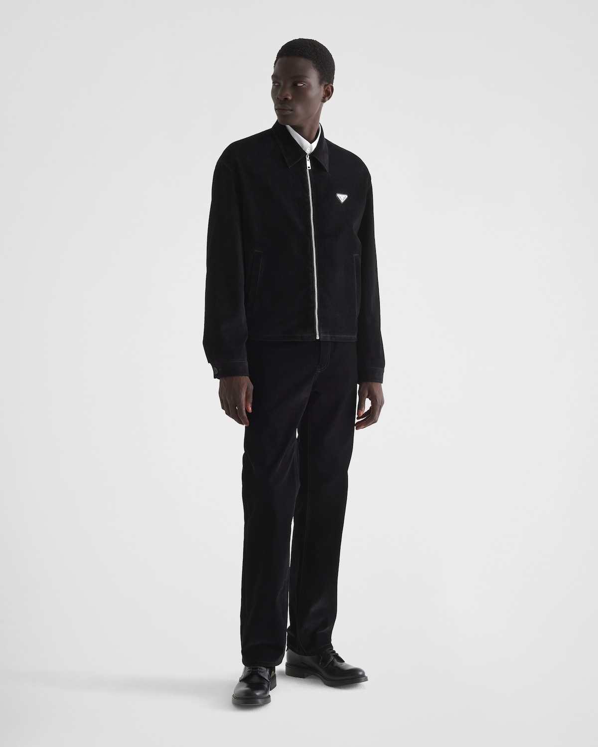 Prada Cazadora de terciopelo de algodón