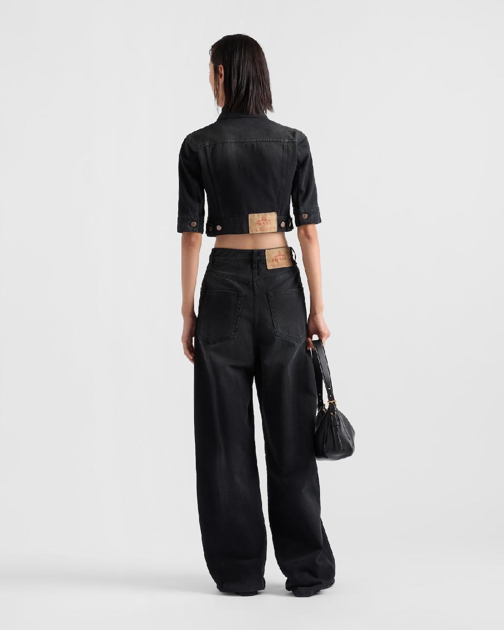 Prada Cazadora Vaquera Corta