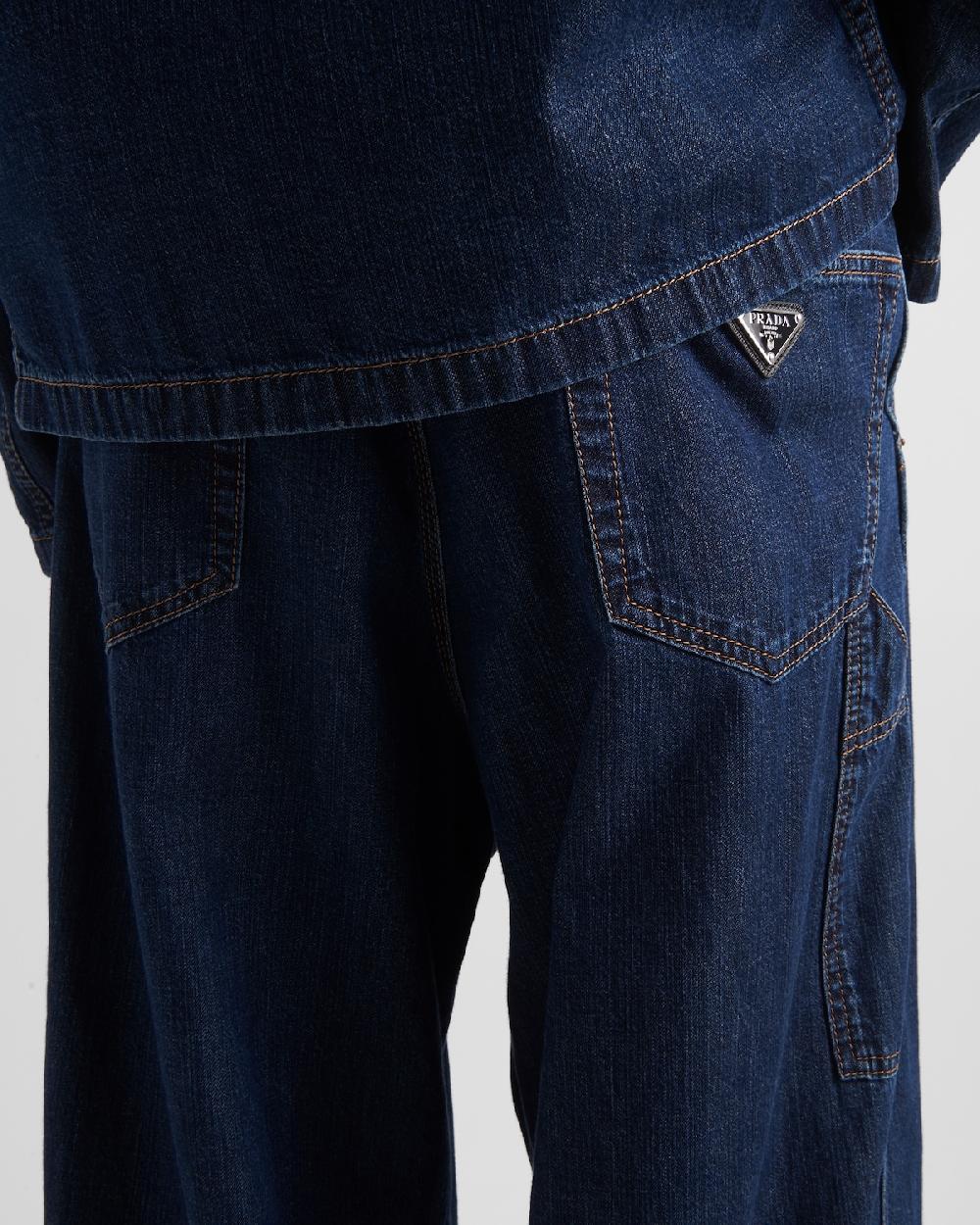 Prada Cazadora Vaquera Ligera