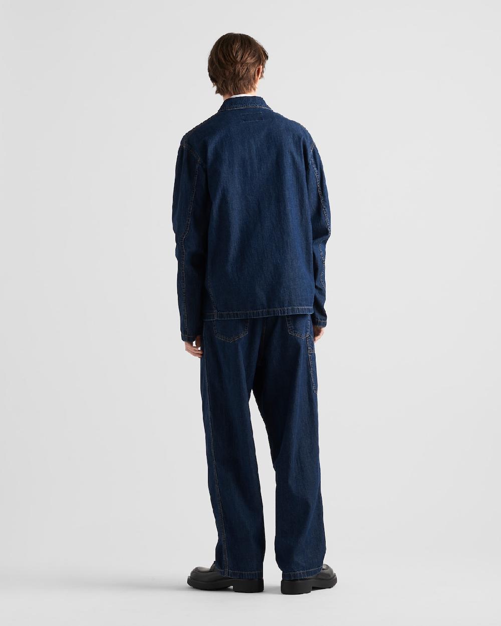 Prada Cazadora Vaquera Ligera