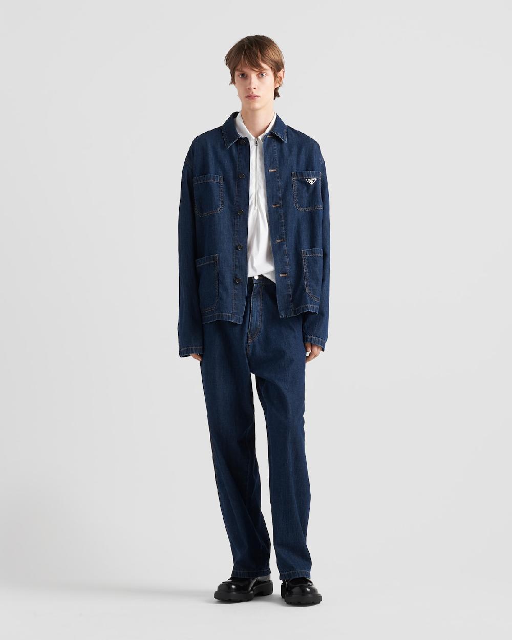 Prada Cazadora vaquera ligera