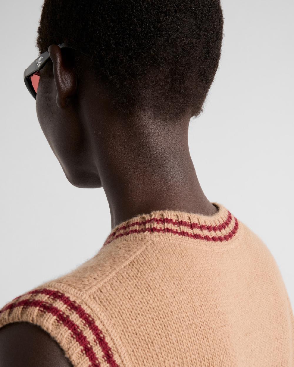 Prada Chaleco De Lana Y Cachemir