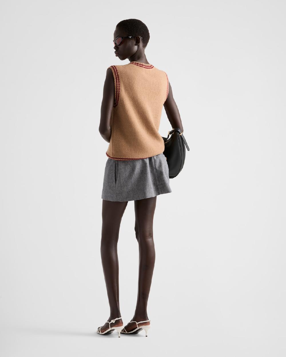 Prada Chaleco De Lana Y Cachemir