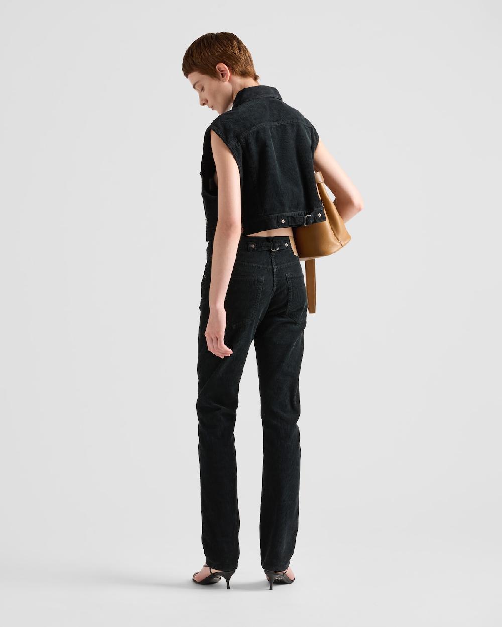 Prada Chaleco De Pana