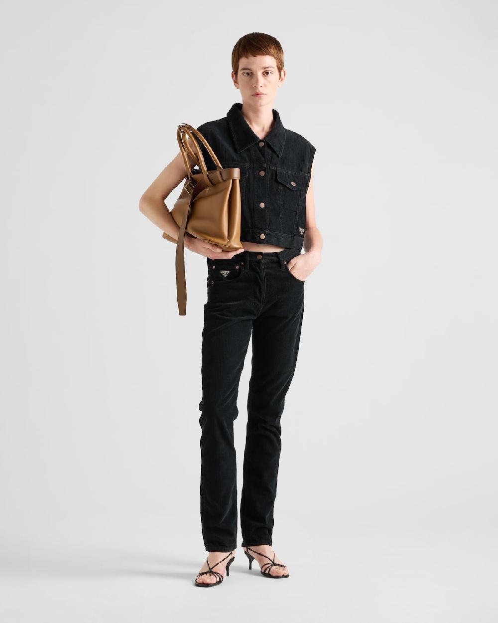 Prada Chaleco de pana