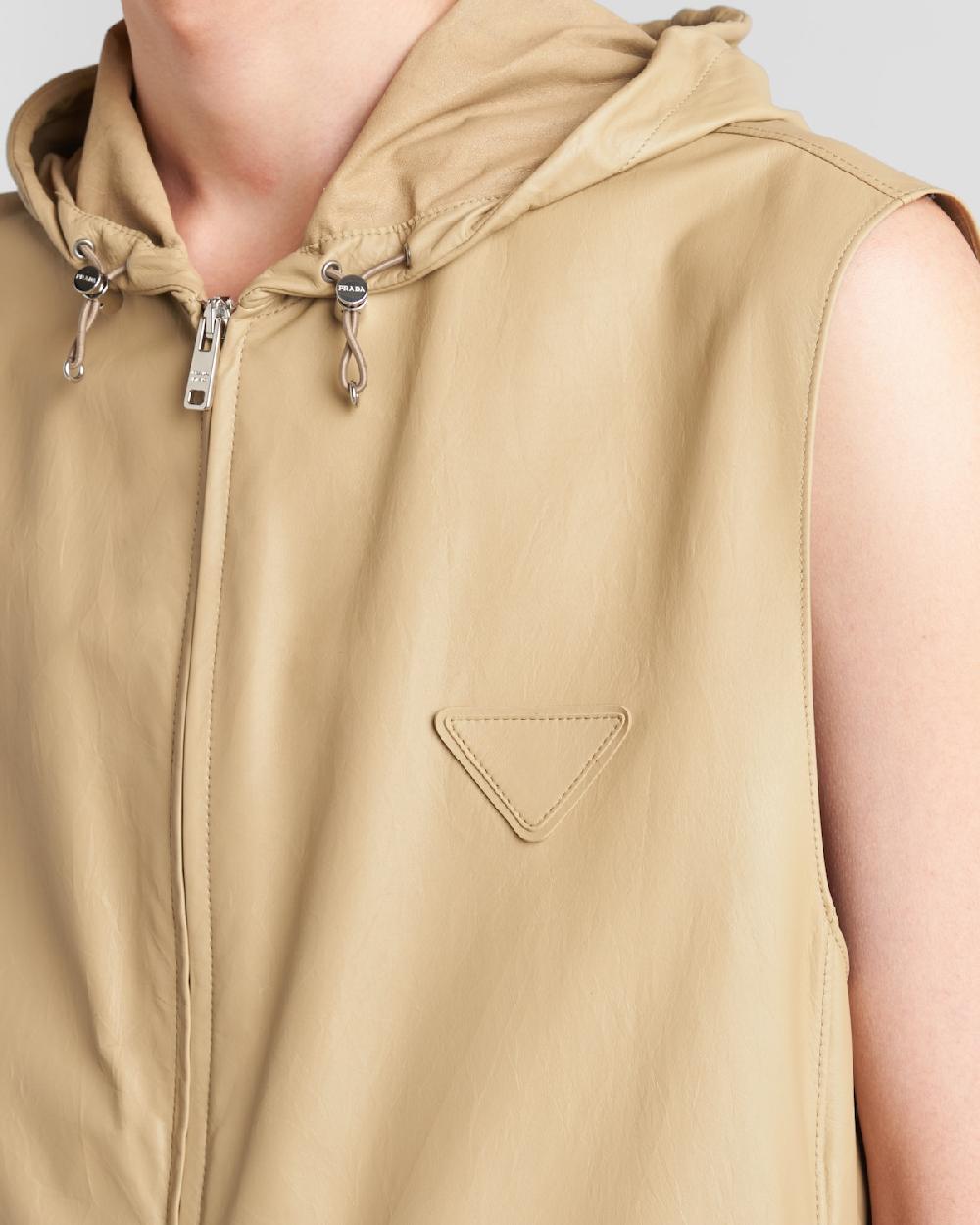 Prada Chaleco De Piel