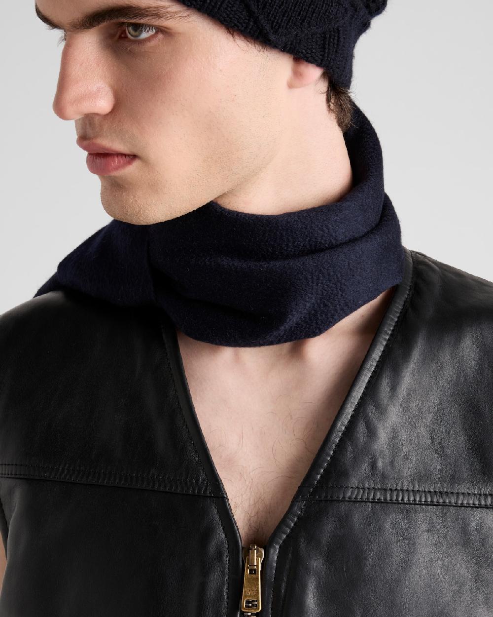 Prada Chaleco De Piel Y Borreguillo