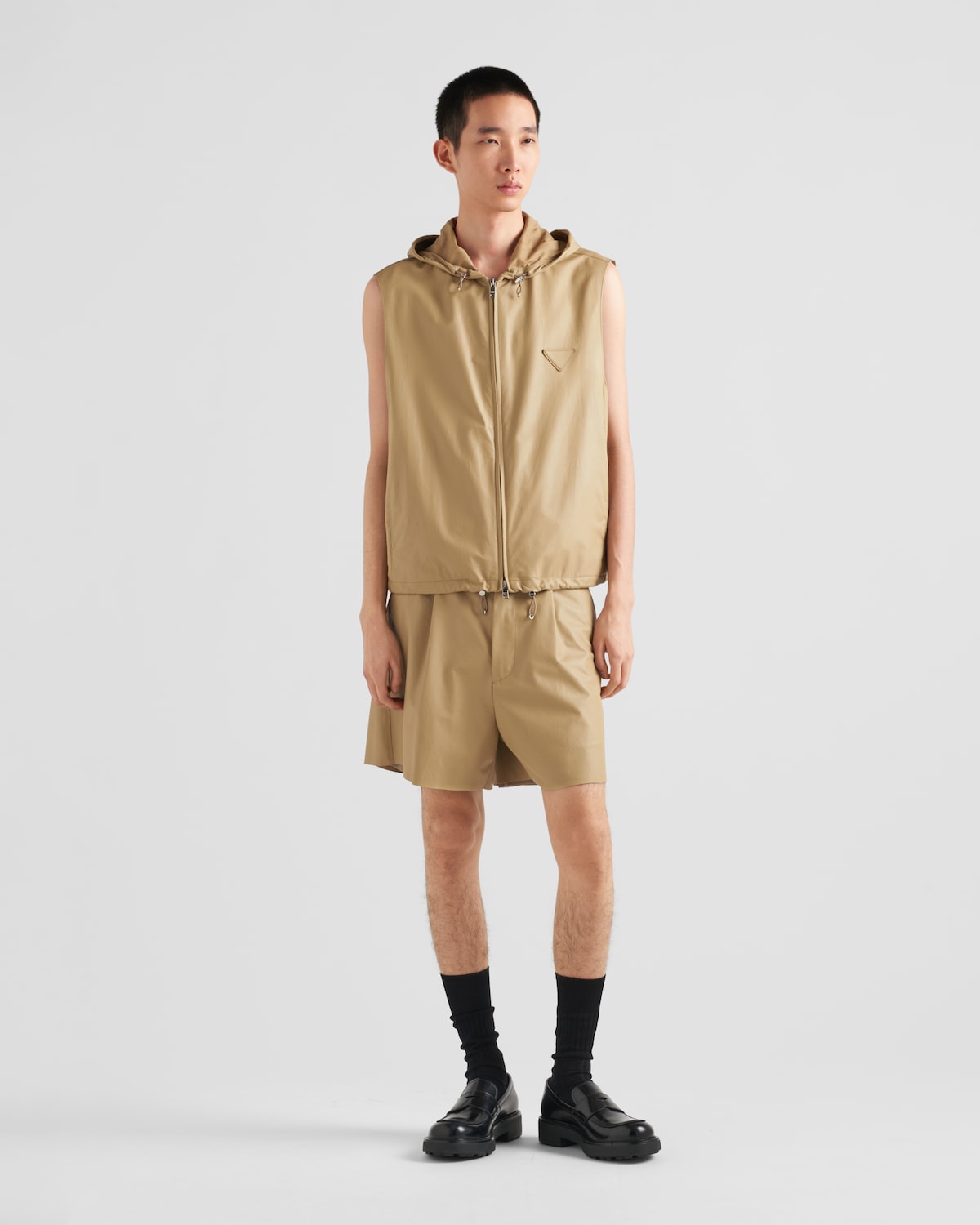 Prada Chaleco de piel