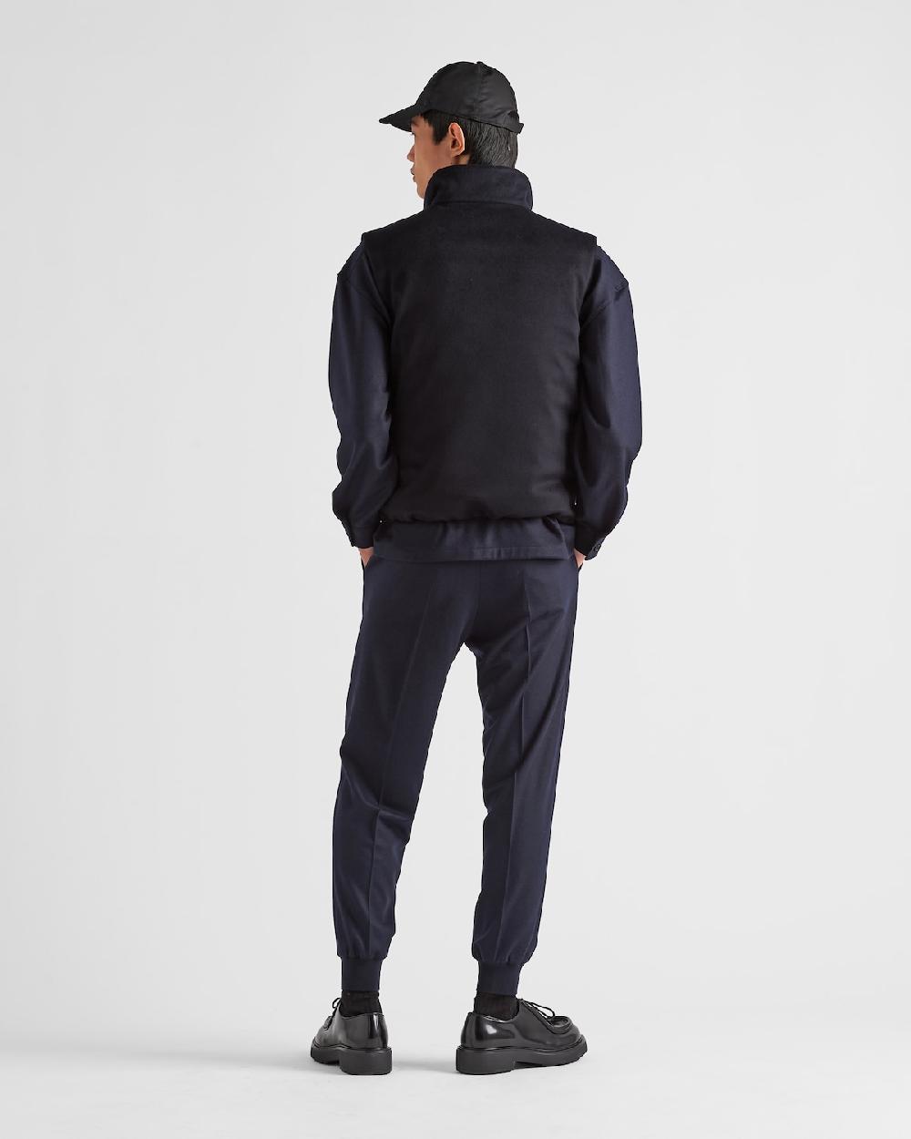 Prada Chaleco De Plumón De Cachemir