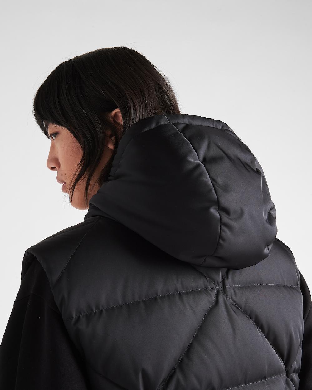 Prada Chaleco De Plumón En Re-Nylon