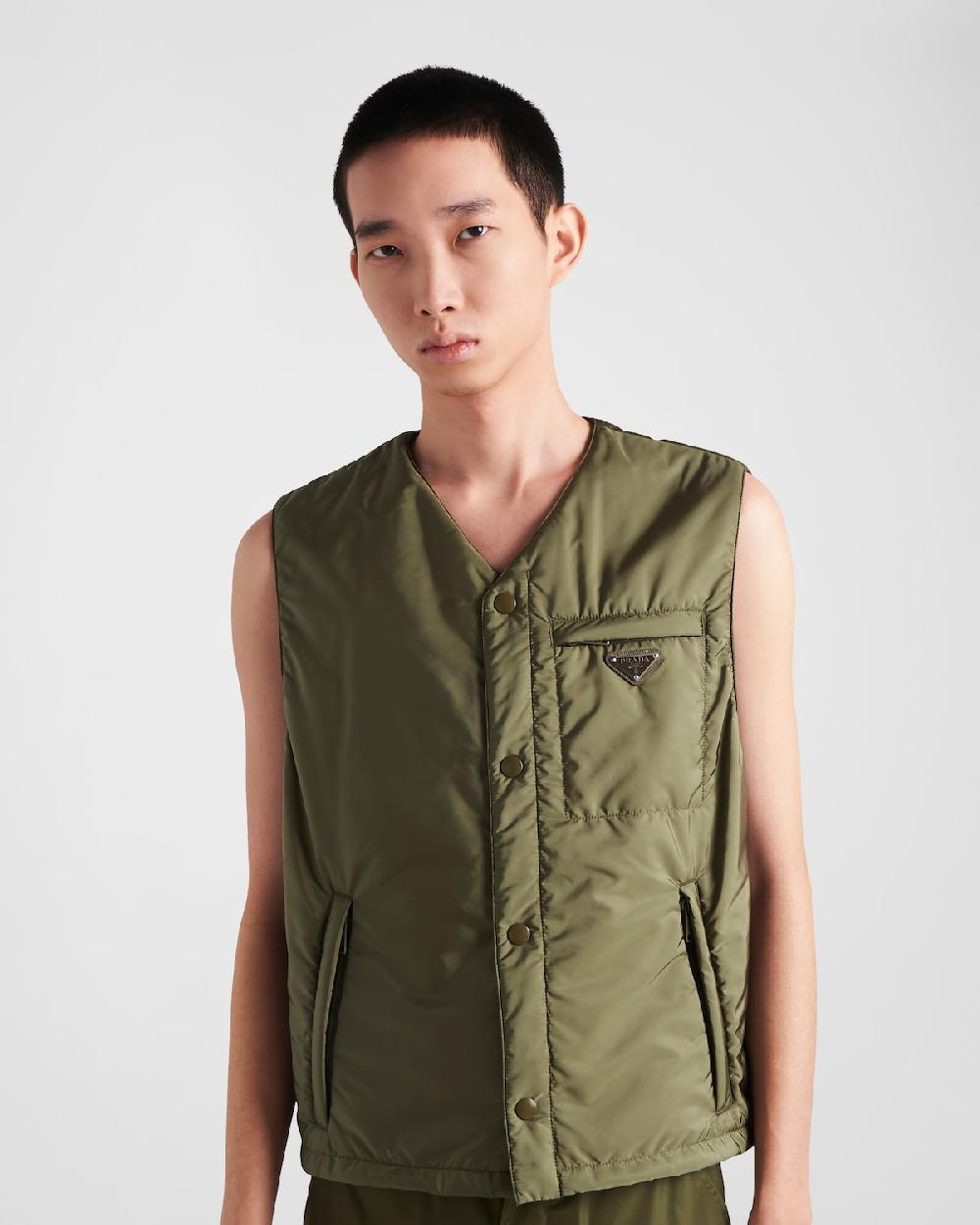 Prada Chaleco De Re-Nylon