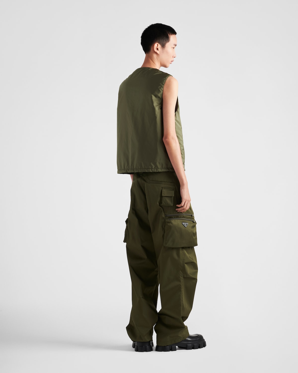 Prada Chaleco De Re-Nylon