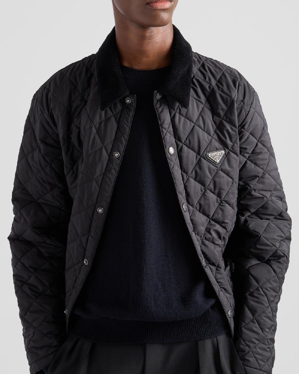 Prada Chaqueta Acolchada De Re-Nylon