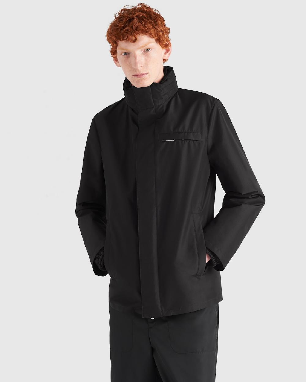 Prada Chaqueta Blusón De Tejido Técnico