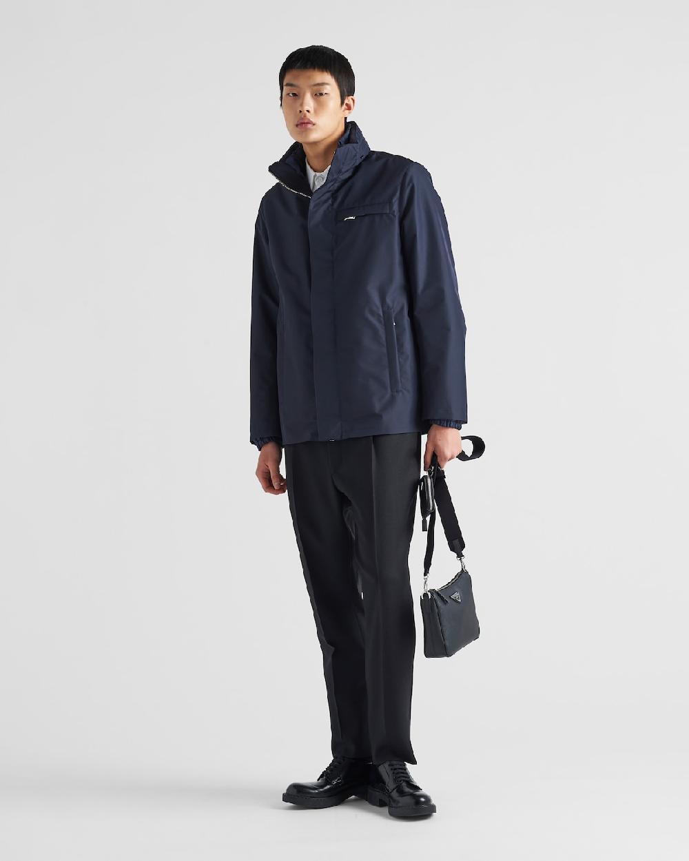 Prada Chaqueta blusón de tejido técnico