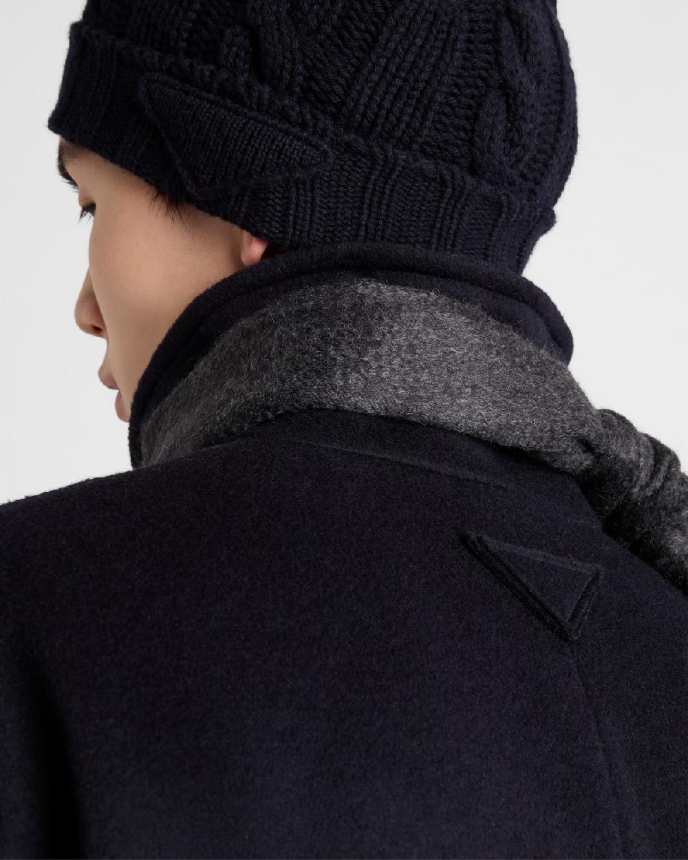 Prada Chaqueta Caban De Lana