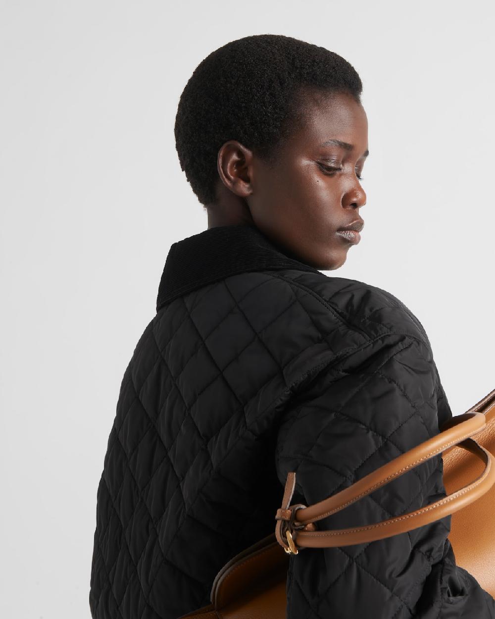 Prada Chaqueta Corta De Re-Nylon Ligera