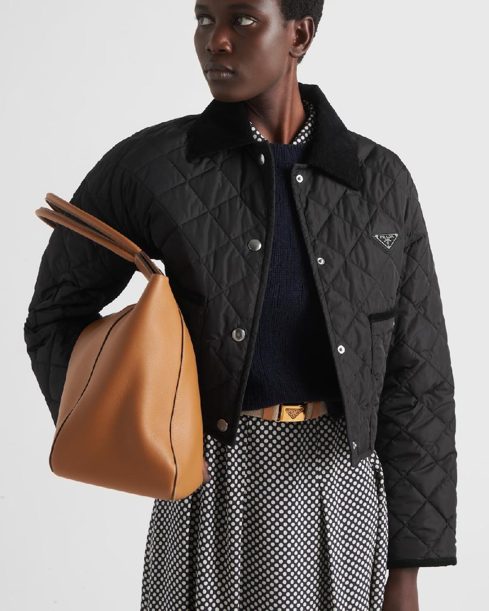 Prada Chaqueta Corta De Re-Nylon Ligera