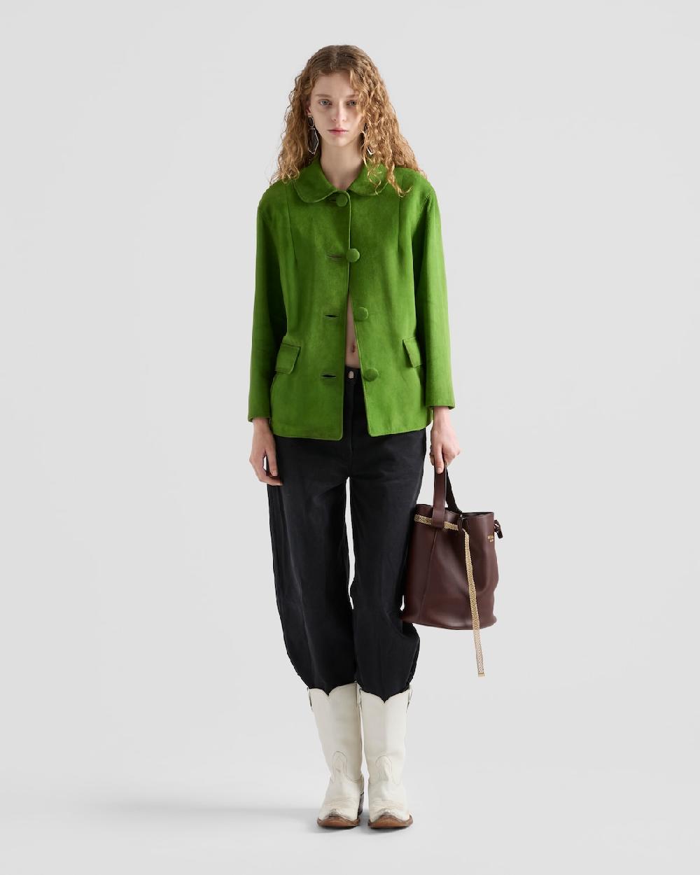 Prada Chaqueta de ante