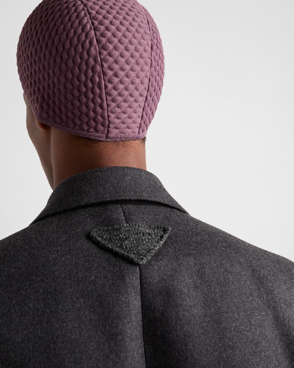 Prada Chaqueta De Botonadura Simple De Lana