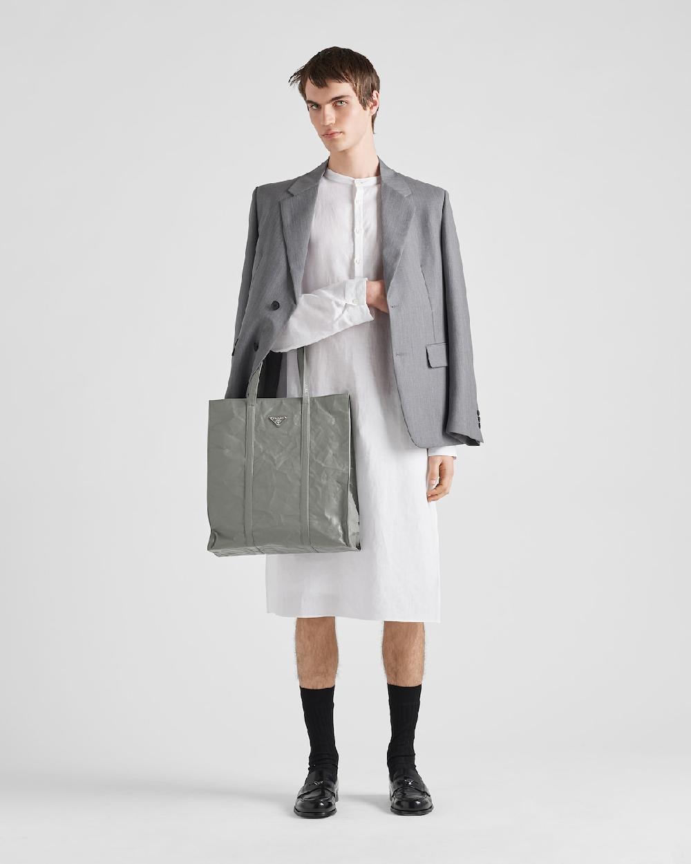 Prada Chaqueta de botonadura simple de lana mohair