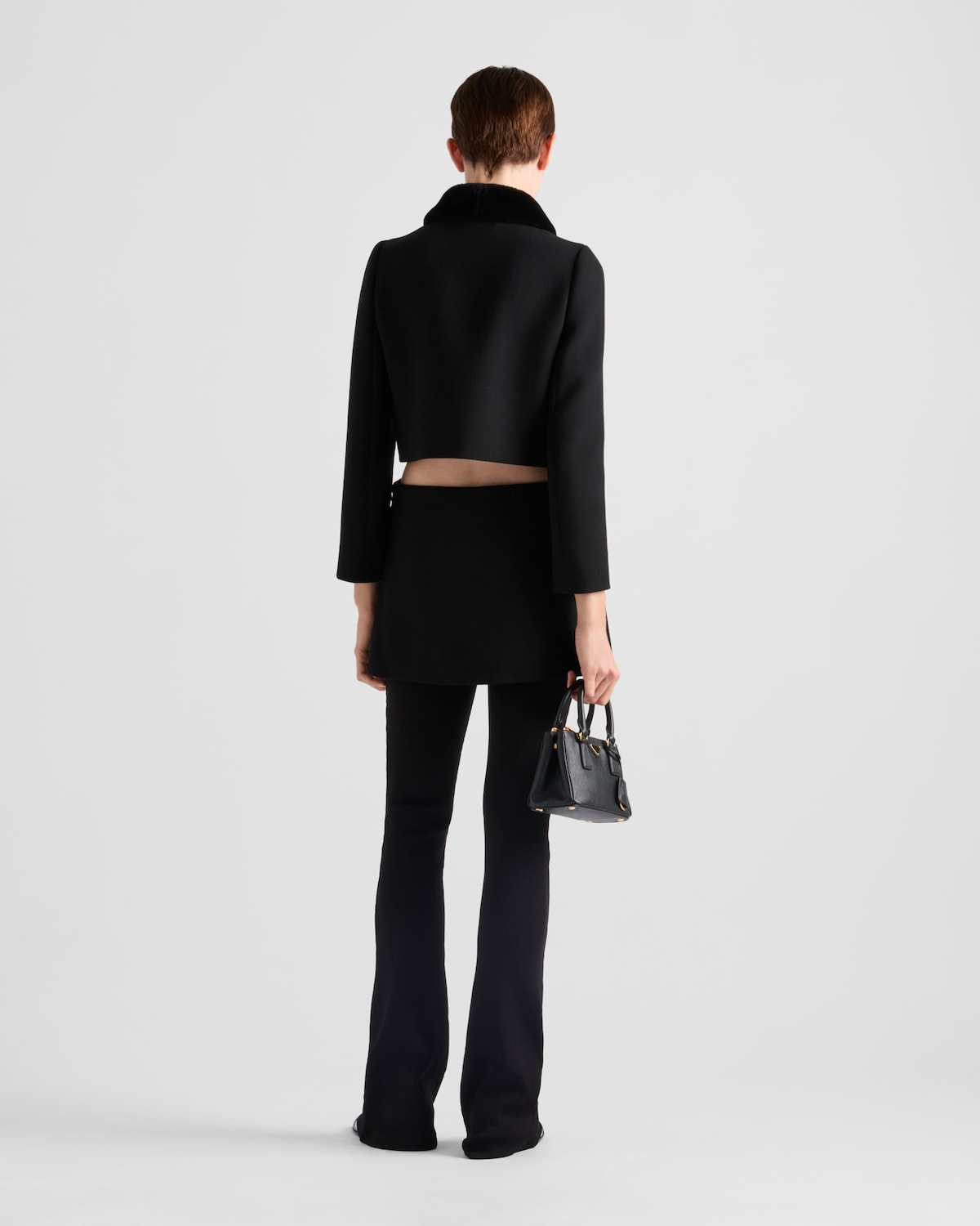 Prada Chaqueta De Botonadura Simple De Natté