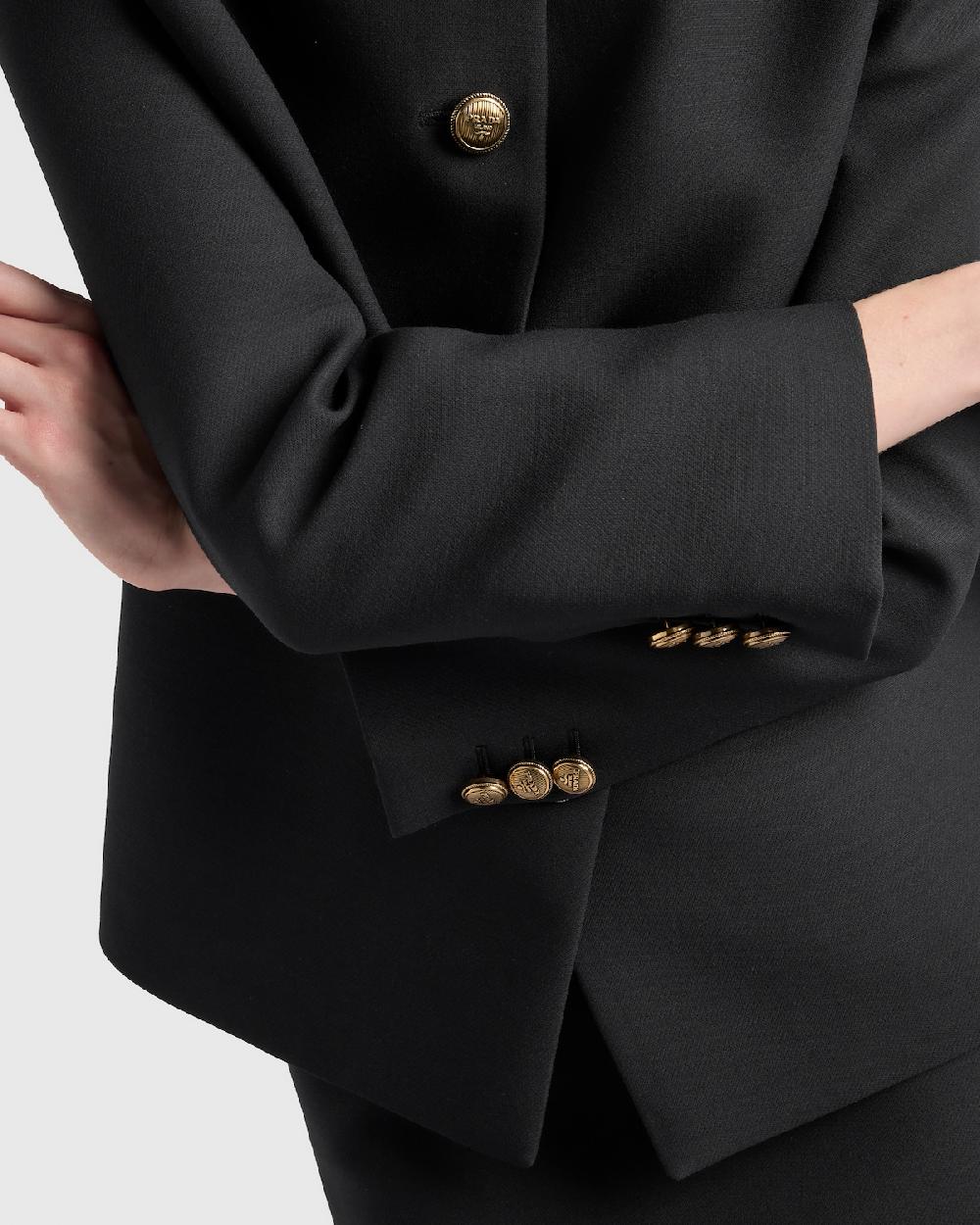 Prada Chaqueta De Botonadura Simple De Tricotina