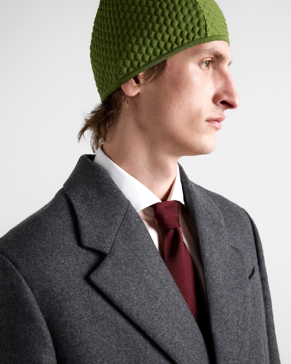 Prada Chaqueta De Botonadura Simple En Lana