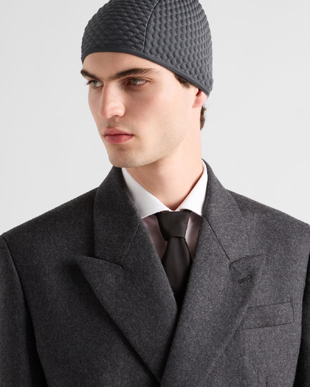 Prada Chaqueta De Lana De Botonadura Doble