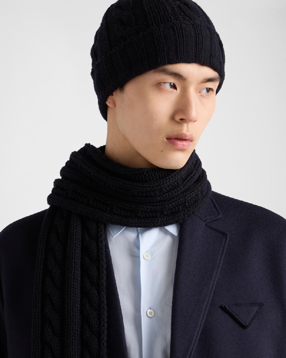 Prada Chaqueta De Lana De Botonadura Simple