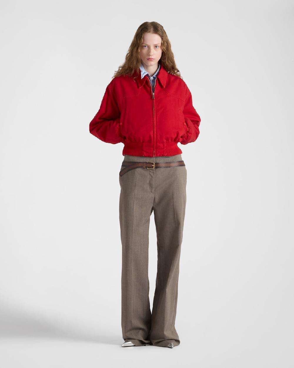 Prada Chaqueta de lona