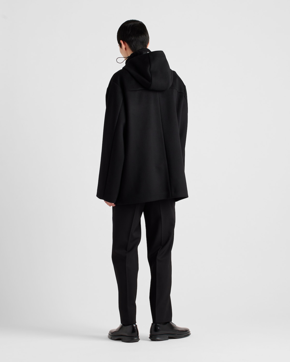 Prada Chaqueta De Mezcla De Lana