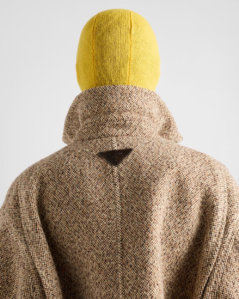 Prada Chaqueta De Mezcla De Lana