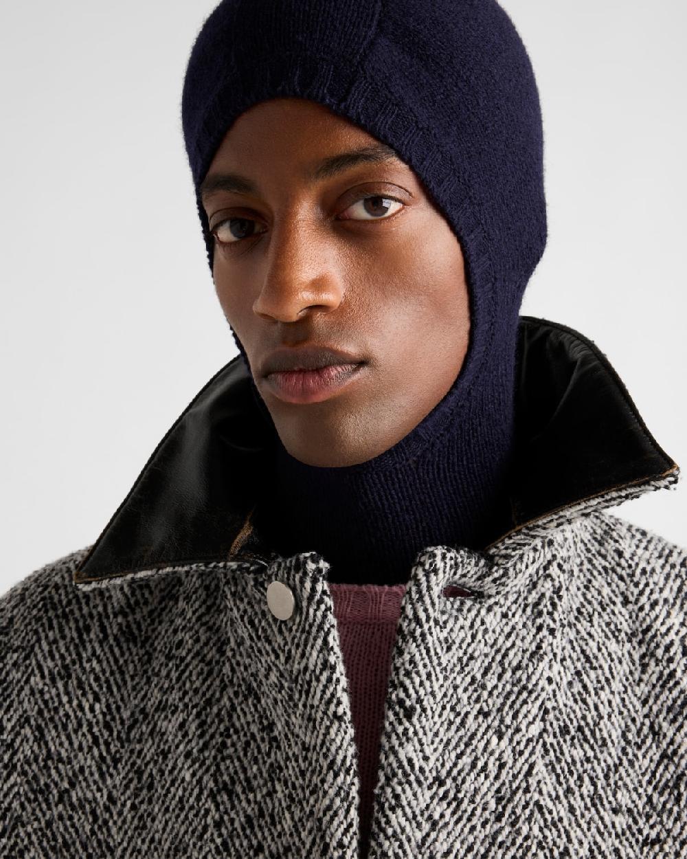 Prada Chaqueta De Mezcla De Lana