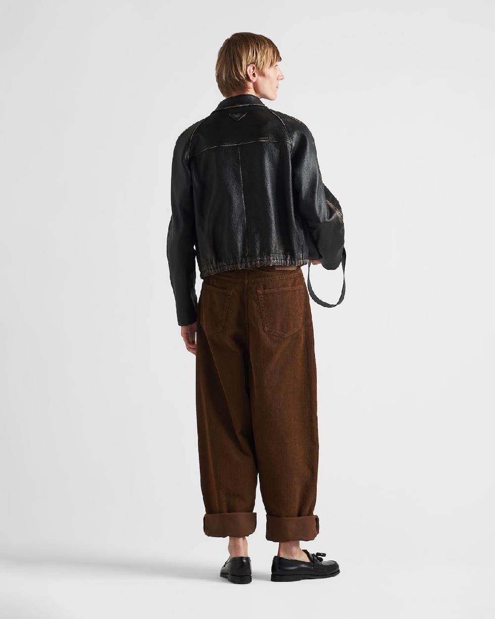 Prada Chaqueta De Napa