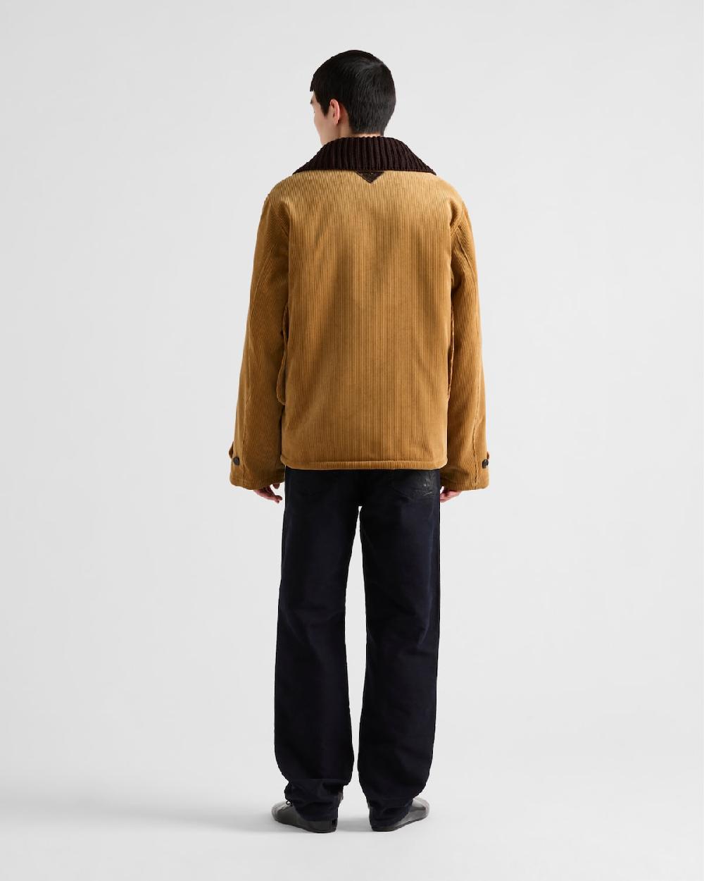 Prada Chaqueta De Pana