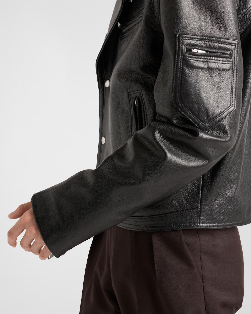 Prada Chaqueta De Piel