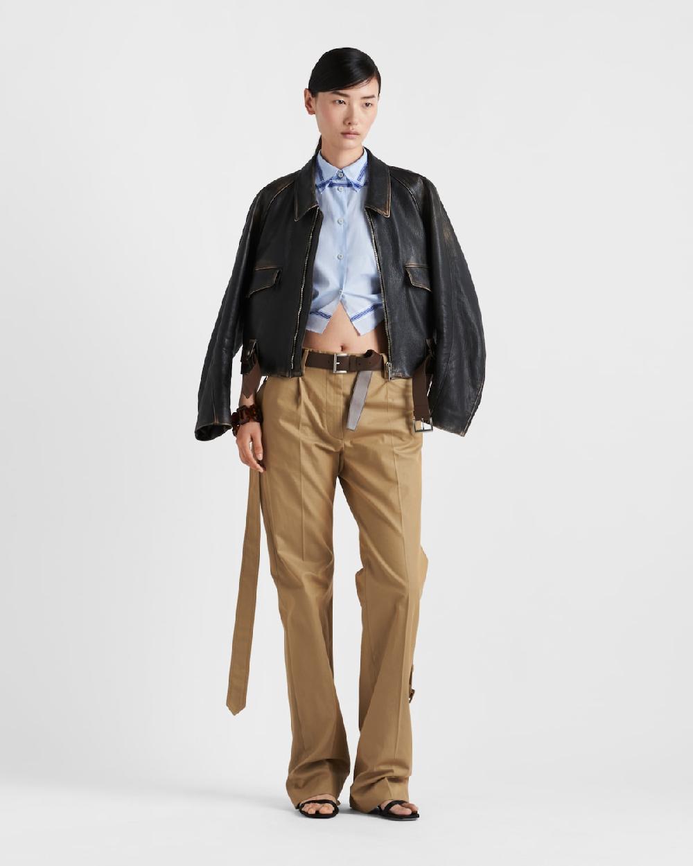 Prada Chaqueta de piel