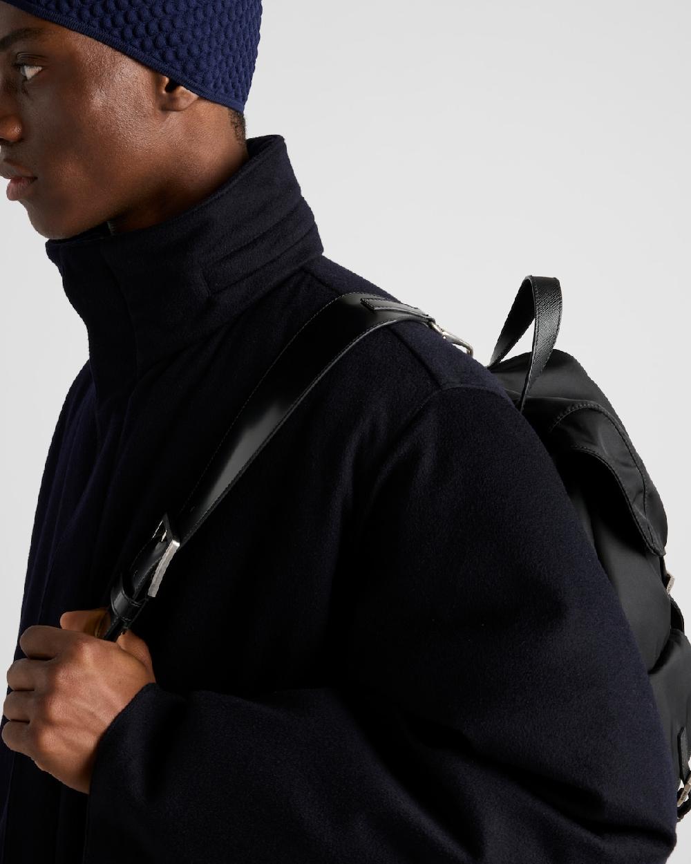 Prada Chaqueta De Plumón De Cachemir De Peso Medio