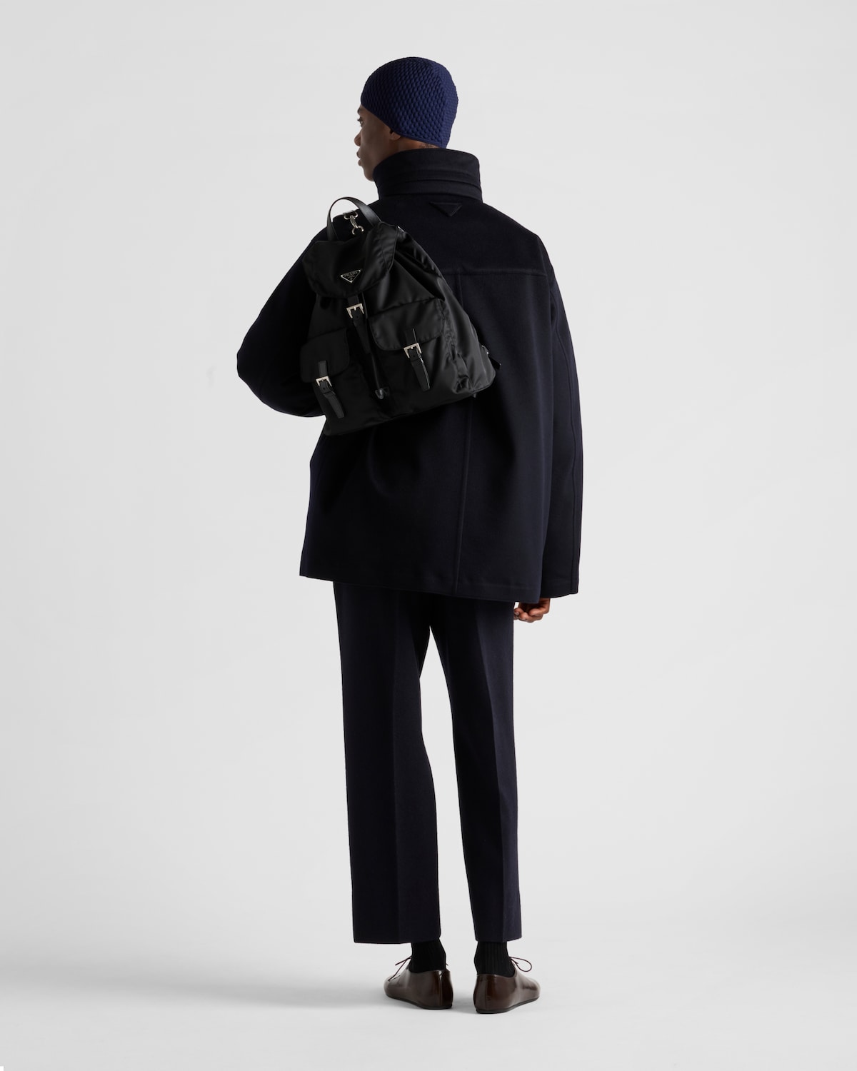 Prada Chaqueta De Plumón De Cachemir De Peso Medio