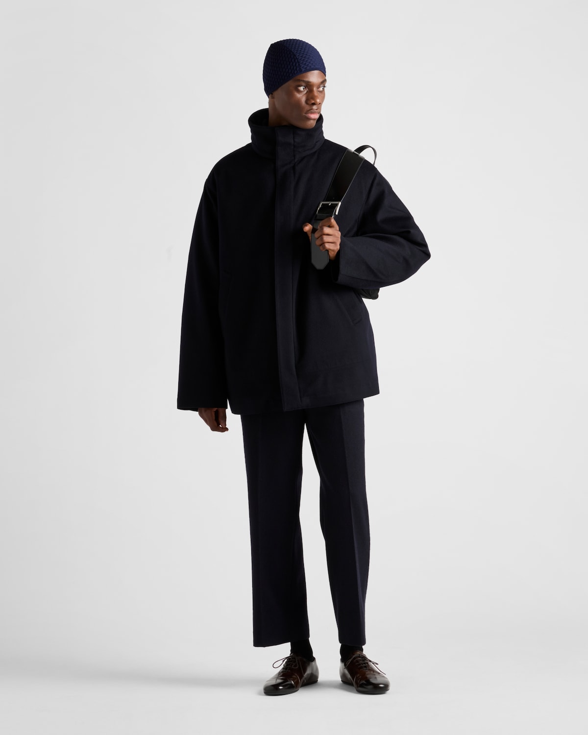 Prada Chaqueta de plumón de cachemir de peso medio