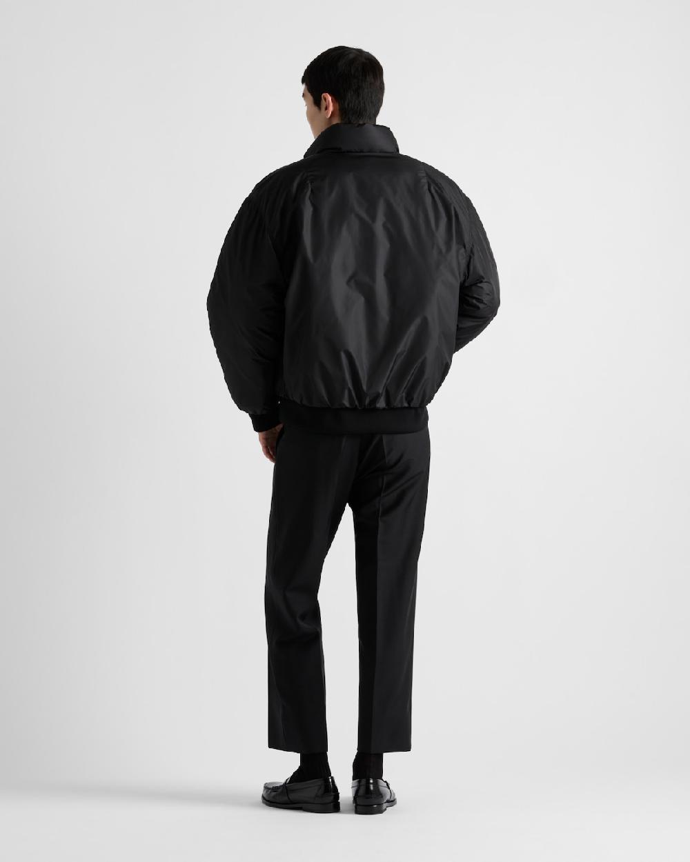 Prada Chaqueta De Plumón De Re-Nylon De Peso Medio