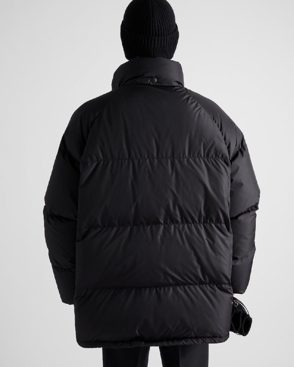 Prada Chaqueta De Plumón De Re-Nylon Larga