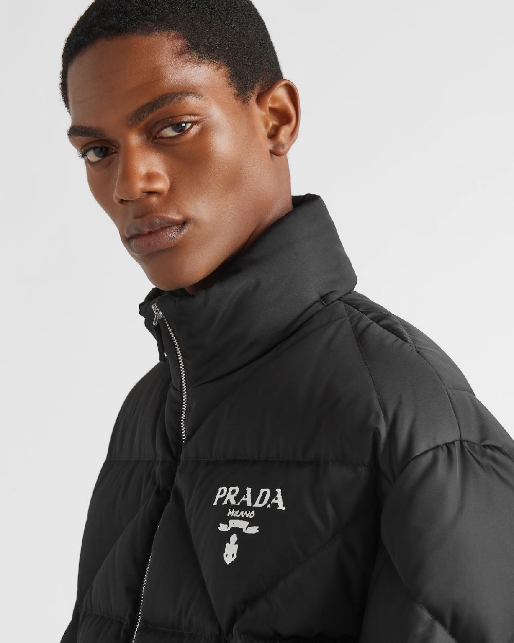 Prada Chaqueta De Plumón En Re-Nylon