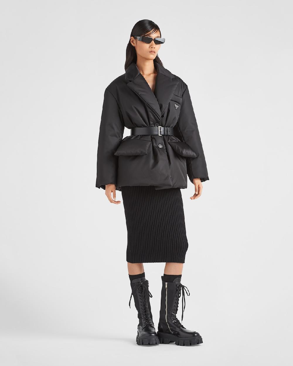 Prada Chaqueta de plumón en Re-Nylon