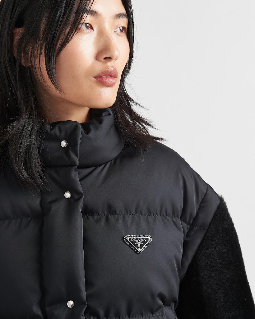 Prada Chaqueta De Plumón En Re-Nylon