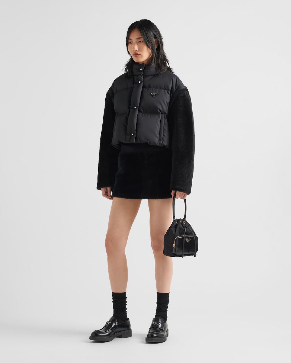 Prada Chaqueta de plumón en Re-Nylon