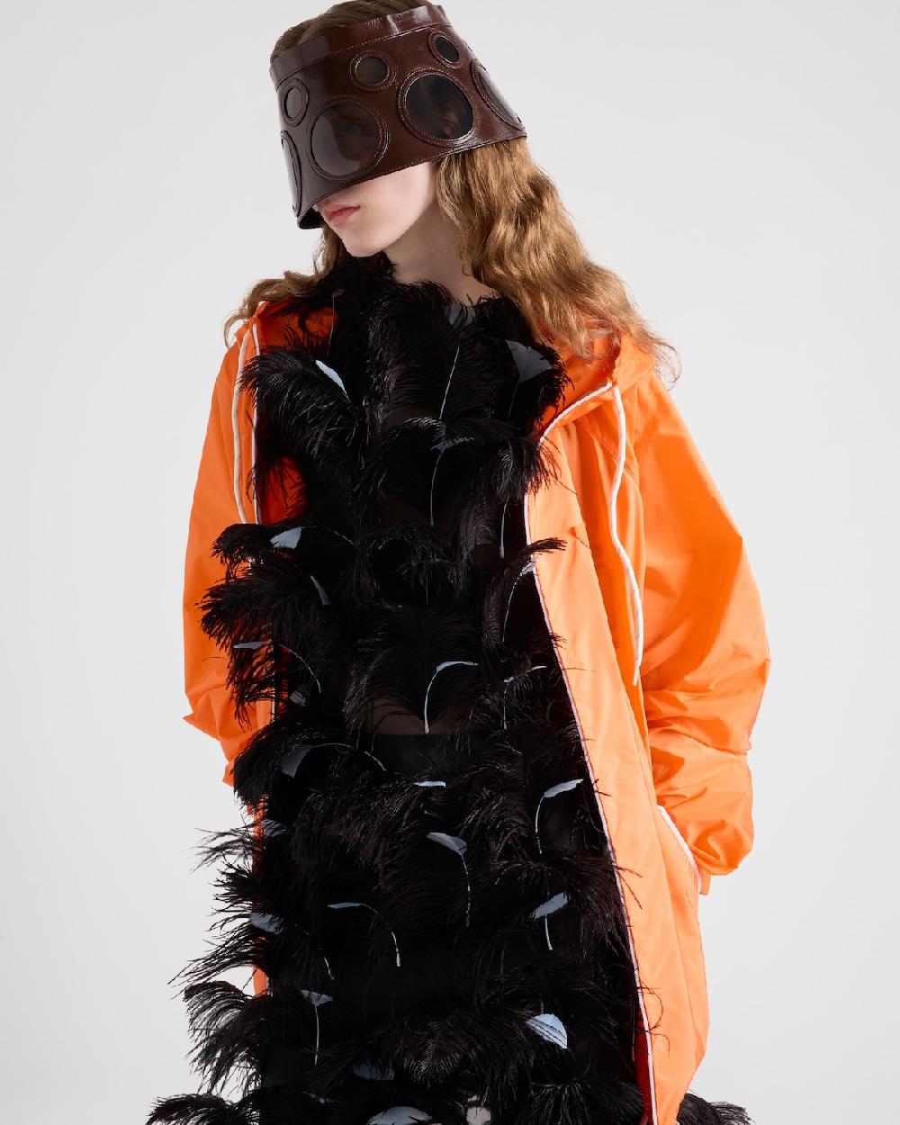 Prada Chaqueta Impermeable De Re-Nylon Ligero